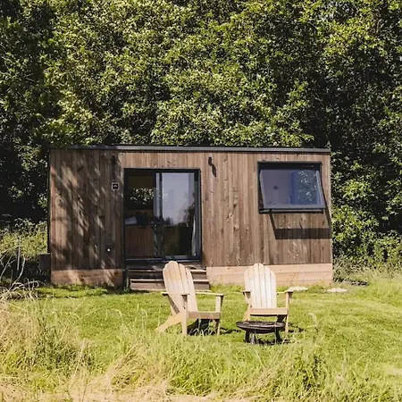 Lodge Richecourt - Parcel Tiny House - Tiny House 1 Vue Prairie En Picardie Mae-2213 *