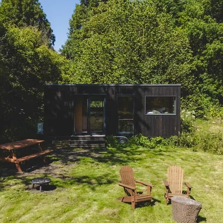 Richecourt - Parcel Tiny House - Tiny House 1 Vue Prairie En Picardie Mae-2213 Lodge