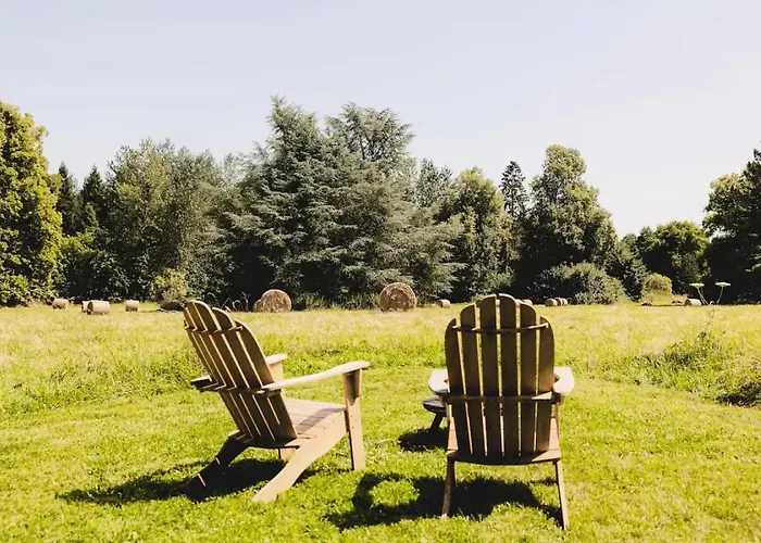 Lodge Richecourt - Parcel Tiny House - Tiny House 1 Vue Prairie En Picardie Mae-2213 Mesbrecourt-Richecourt